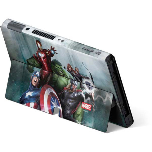 Marvel Avengers Assemble Nintendo Switch OLED (2021) Skin